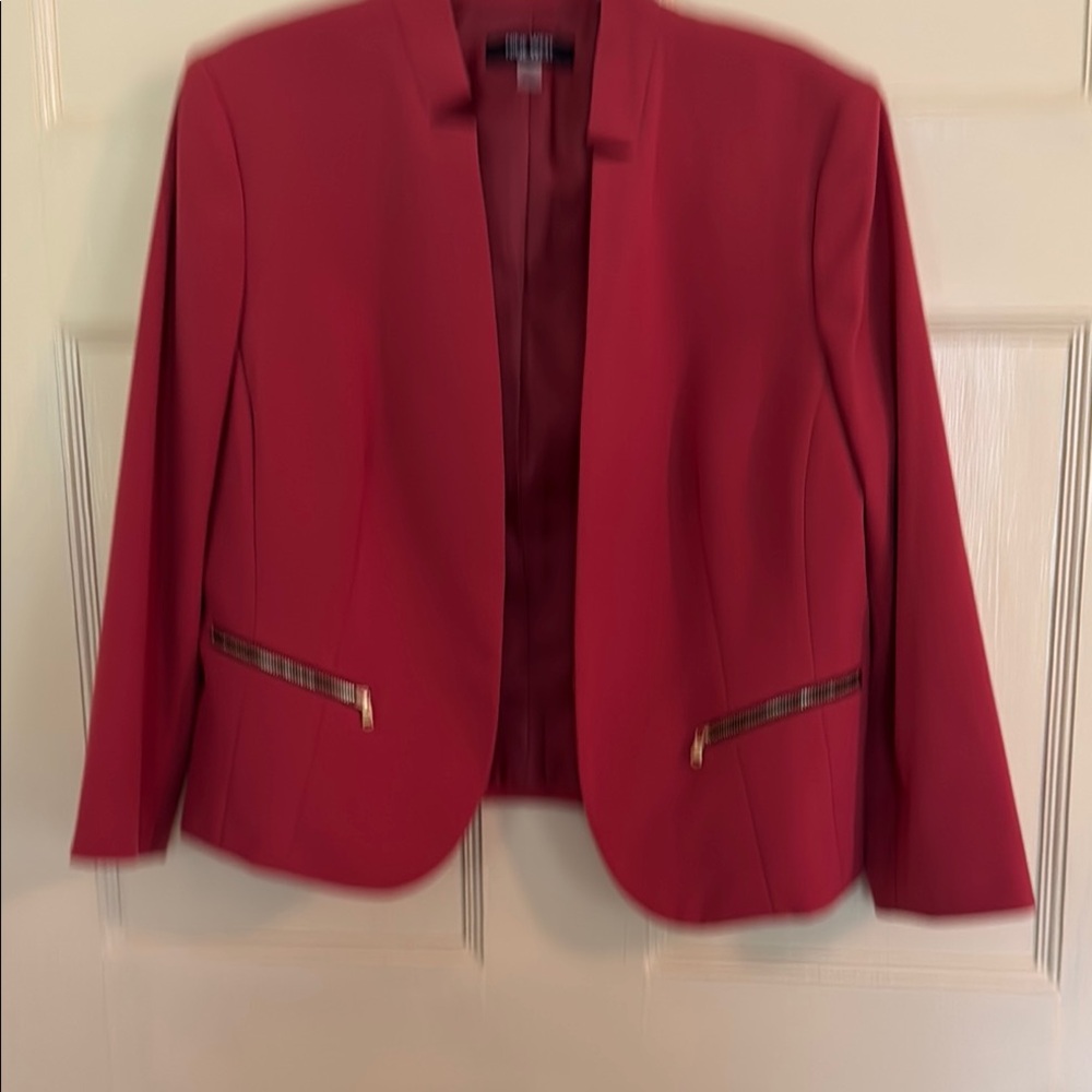 Nine West coral Blazer Classic Suit Jacket
